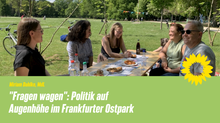 „Fragen wagen“: Politik auf Augenhöhe im Frankfurter Ostpark